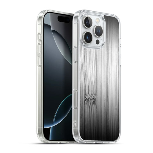 PLdesign Wood Prints Bamboo Burnt Gray Ombre Soft Gel Case for Apple iPhone 16 Pro Max & MagSafe