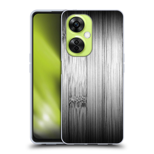 PLdesign Wood Prints Bamboo Burnt Gray Ombre Soft Gel Case for OnePlus Nord CE 3 Lite 5G