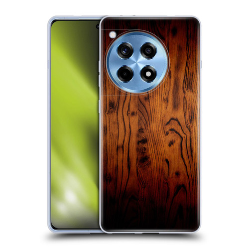 PLdesign Wood Prints Rustic Vintage Brown Burnt Soft Gel Case for OPPO OnePlus Ace 3 5G