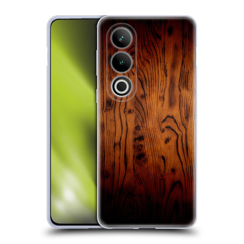 PLdesign Wood Prints Rustic Vintage Brown Burnt Soft Gel Case for OPPO OnePlus Ace 3V 5G