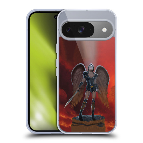 Vincent Hie Graphics Angel Of Vengeance Soft Gel Case for Google Pixel 9 / Pixel 9 Pro