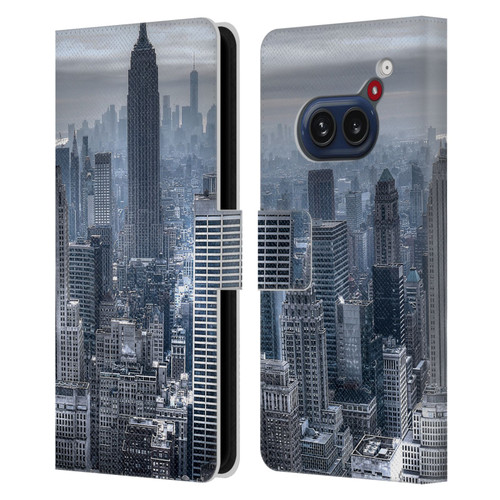 Haroulita Places New York 3 Leather Book Wallet Case Cover For Nothing Phone (2a)