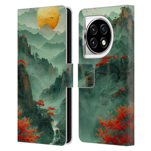 Haroulita Sceneries Japan Sunset Leather Book Wallet Case Cover For OPPO OnePlus Ace 3 5G