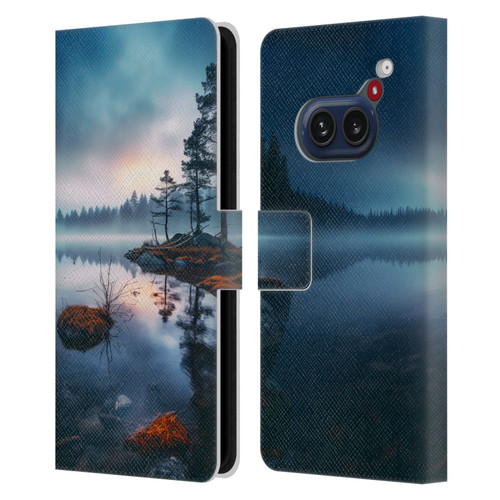 Haroulita Sceneries Dreaming Lake Leather Book Wallet Case Cover For Nothing Phone (2a)