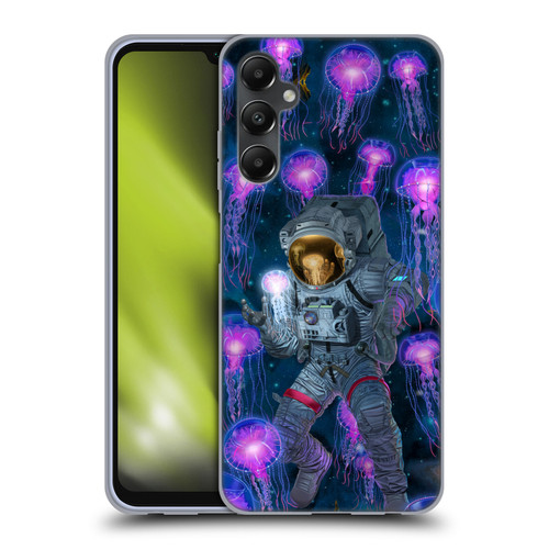 Vincent Hie Cosmic Wonder Jellyfish Astronaut Soft Gel Case for Samsung Galaxy A05s