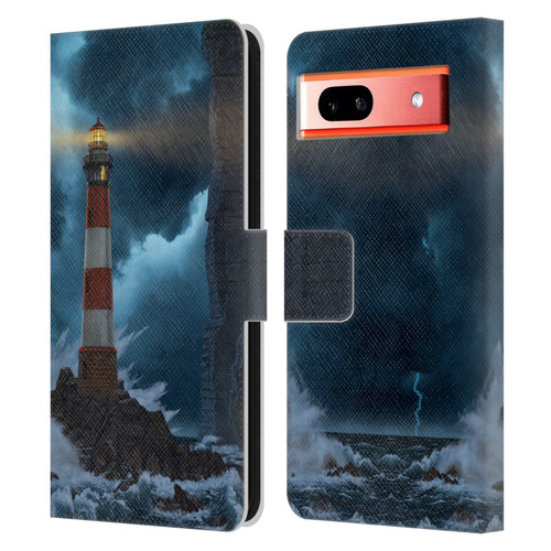 Vincent Hie Graphics Unbreakable Leather Book Wallet Case Cover For Google Pixel 7a