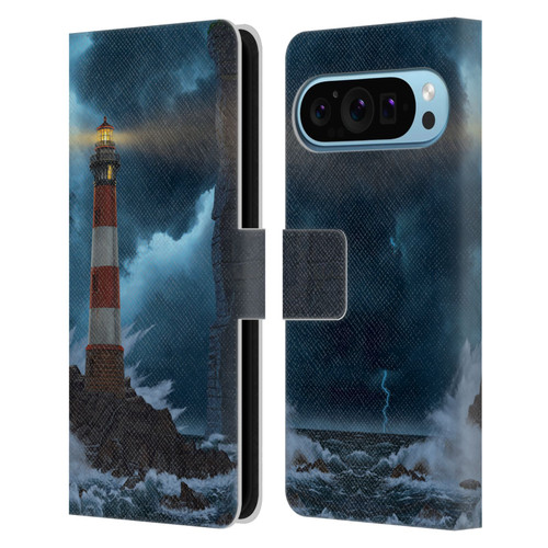 Vincent Hie Graphics Unbreakable Leather Book Wallet Case Cover For Google Pixel 9 / Pixel 9 Pro