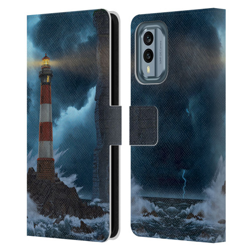Vincent Hie Graphics Unbreakable Leather Book Wallet Case Cover For Nokia X30