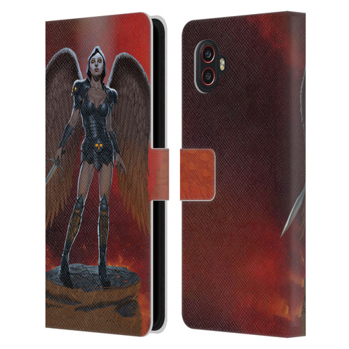 Vincent Hie Graphics Angel Of Vengeance Leather Book Wallet Case Cover For Samsung Galaxy Xcover6 Pro/Pro2