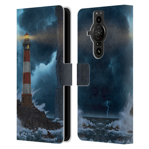 Vincent Hie Graphics Unbreakable Leather Book Wallet Case Cover For Sony Xperia Pro-I