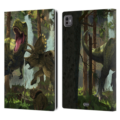 Vincent Hie Key Art Protection Leather Book Wallet Case Cover For Apple iPad Pro 11 M4 2024