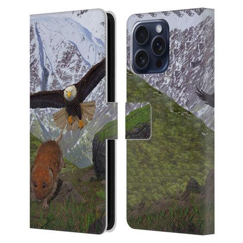 Vincent Hie Key Art The Hunt Leather Book Wallet Case Cover For Apple iPhone 16 Pro Max