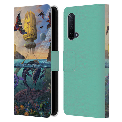 Vincent Hie Key Art Alien World Leather Book Wallet Case Cover For OnePlus Nord CE 5G