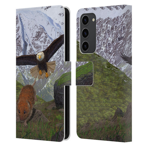 Vincent Hie Key Art The Hunt Leather Book Wallet Case Cover For Samsung Galaxy S23+ 5G