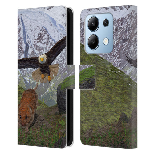 Vincent Hie Key Art The Hunt Leather Book Wallet Case Cover For Xiaomi Redmi Note 13/13 Pro 5G