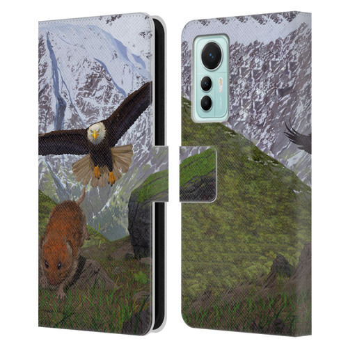 Vincent Hie Key Art The Hunt Leather Book Wallet Case Cover For Xiaomi 12 Lite