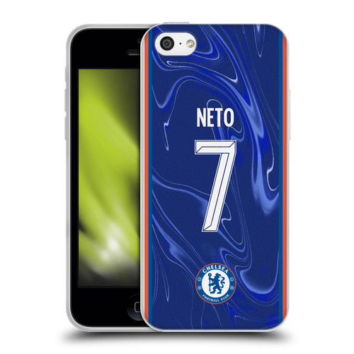Chelsea Football Club 2024/25 Players Home Kit Pedro Neto Soft Gel Case for Apple iPhone 5c