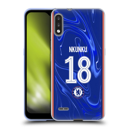 Chelsea Football Club 2024/25 Players Home Kit Christopher Nkunku Soft Gel Case for LG K22