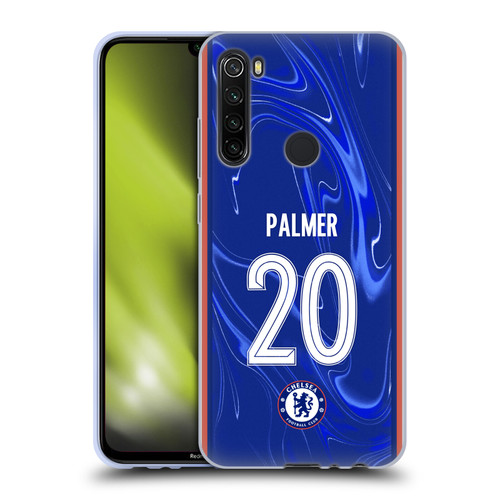 Chelsea Football Club 2024/25 Players Home Kit Cole Palmer Soft Gel Case for Xiaomi Redmi Note 8T
