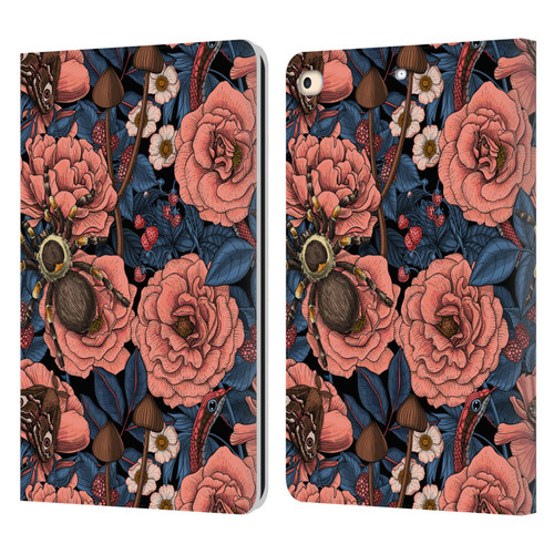 Katerina Kirilova Graphics Dream Garden Leather Book Wallet Case Cover For Apple iPad 9.7 2017 / iPad 9.7 2018