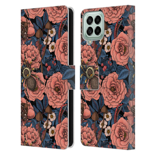 Katerina Kirilova Graphics Dream Garden Leather Book Wallet Case Cover For Samsung Galaxy M53 (2022)