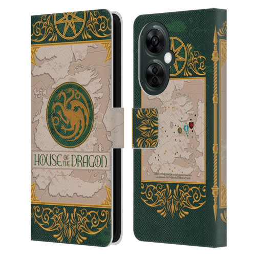 House Of The Dragon: Television Series Season 2 Graphics Targaryen Seven Kingdoms Leather Book Wallet Case Cover For OnePlus Nord CE 3 Lite 5G