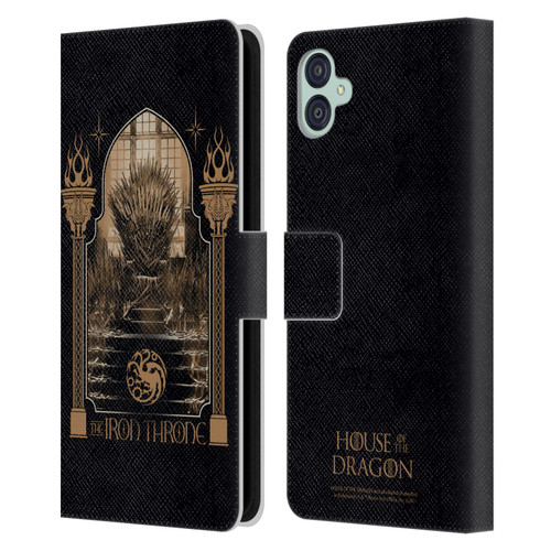 House Of The Dragon: Television Series Season 2 Graphics The Iron Throne Leather Book Wallet Case Cover For Samsung Galaxy M04 5G / A04e