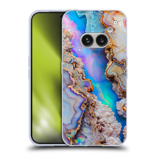 Haroulita Agates Pastel Soft Gel Case for Nothing Phone (2a)