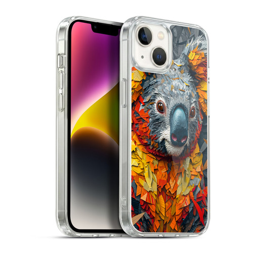 Haroulita Mix Art Animals Koala Soft Gel Case for Apple iPhone 14 Plus & MagSafe
