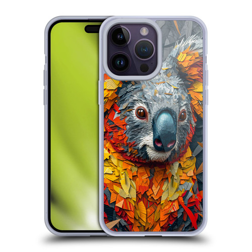 Haroulita Mix Art Animals Koala Soft Gel Case for Apple iPhone 14 Pro Max