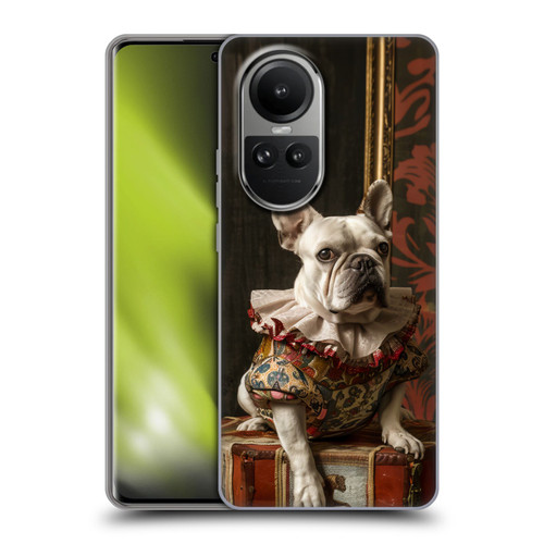 Haroulita Mix Art Animals Bulldog Soft Gel Case for OPPO Reno10 5G / Reno10 Pro 5G