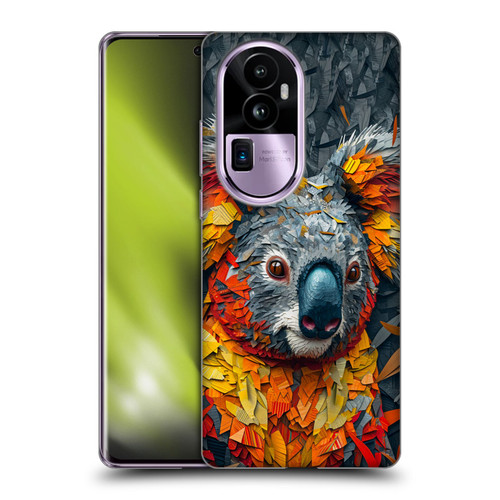 Haroulita Mix Art Animals Koala Soft Gel Case for OPPO Reno10 Pro+