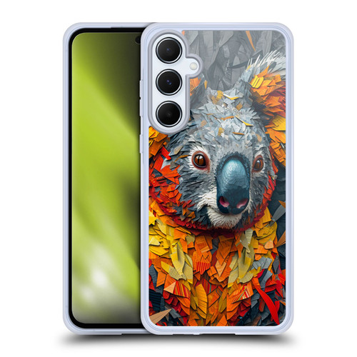Haroulita Mix Art Animals Koala Soft Gel Case for Samsung Galaxy A55 5G