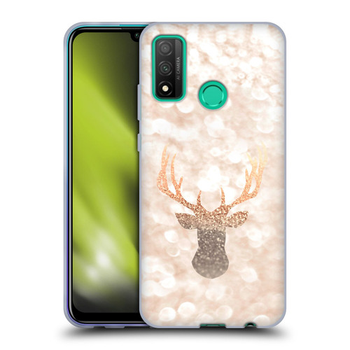 Monika Strigel Champagne Gold Deer Soft Gel Case for Huawei P Smart (2020)