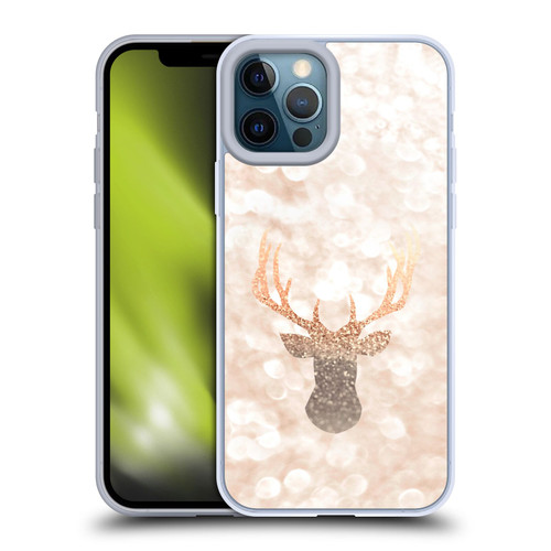Monika Strigel Champagne Gold Deer Soft Gel Case for Apple iPhone 12 Pro Max