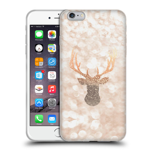 Monika Strigel Champagne Gold Deer Soft Gel Case for Apple iPhone 6 Plus / iPhone 6s Plus