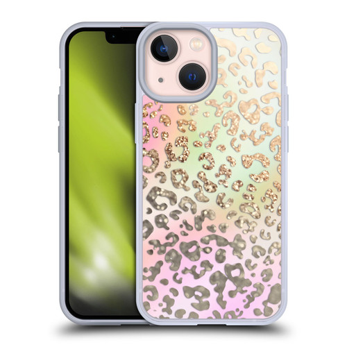Monika Strigel Dreamland Gold Leopard Soft Gel Case for Apple iPhone 13 Mini
