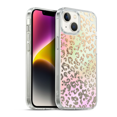 Monika Strigel Dreamland Gold Leopard Soft Gel Case for Apple iPhone 14