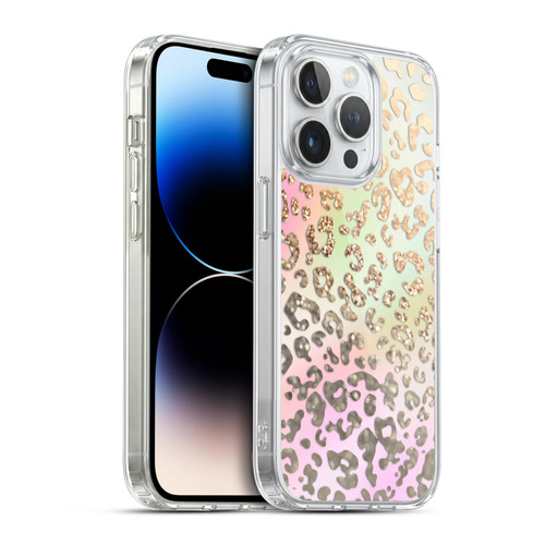 Monika Strigel Dreamland Gold Leopard Soft Gel Case for Apple iPhone 14 Pro & MagSafe
