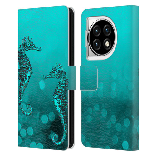 LebensArt Mix Art Seahorse Leather Book Wallet Case Cover For OPPO OnePlus Ace 3 5G