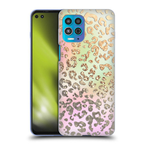 Monika Strigel Dreamland Gold Leopard Soft Gel Case for Motorola Moto G100