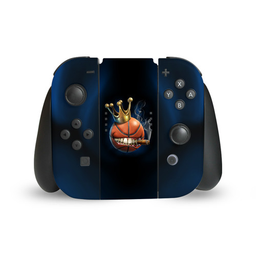 Tom Wood Monsters & Horrors King Of Basketball Vinyl Sticker Skin Decal Cover for Nintendo Switch Joy Controller