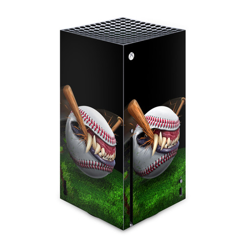 Tom Wood Monsters & Horrors Baseball Vinyl Sticker Skin Decal Cover for Microsoft Xbox Series X