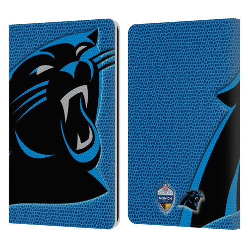 NFL 2024 International Games Munich Panthers Leather Book Wallet Case Cover For Amazon Kindle Paperwhite 1 / 2 / 3