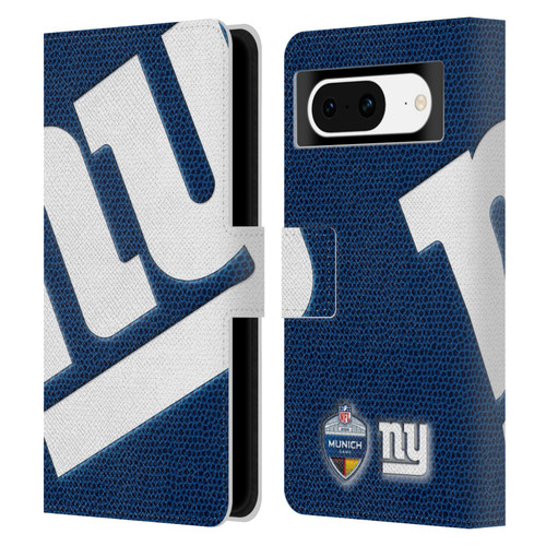NFL 2024 International Games Munich Giants Leather Book Wallet Case Cover For Google Pixel 8