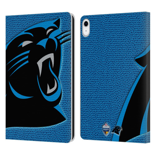 NFL 2024 International Games Munich Panthers Leather Book Wallet Case Cover For Apple iPad 10.9 (2022)
