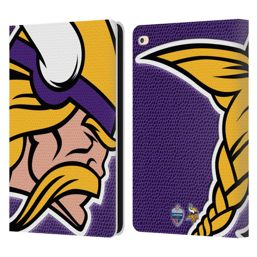 NFL 2024 International Games London Vikings Leather Book Wallet Case Cover For Apple iPad Air 2 (2014)
