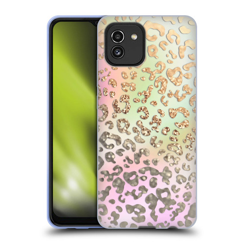 Monika Strigel Dreamland Gold Leopard Soft Gel Case for Samsung Galaxy A03 (2021)