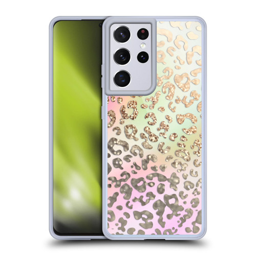 Monika Strigel Dreamland Gold Leopard Soft Gel Case for Samsung Galaxy S21 Ultra 5G