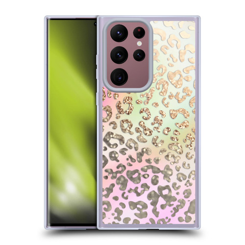 Monika Strigel Dreamland Gold Leopard Soft Gel Case for Samsung Galaxy S22 Ultra 5G